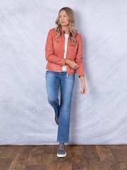 Lakeland Leather Orange Fairhill Jacket - Image 3 of 7