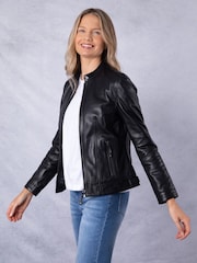 Lakeland Leather Black Threlkeld Jacket - Image 3 of 9