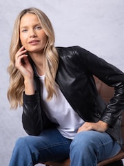Lakeland Leather Black Threlkeld Jacket - Image 4 of 9