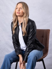 Lakeland Leather Black Threlkeld Jacket - Image 5 of 9