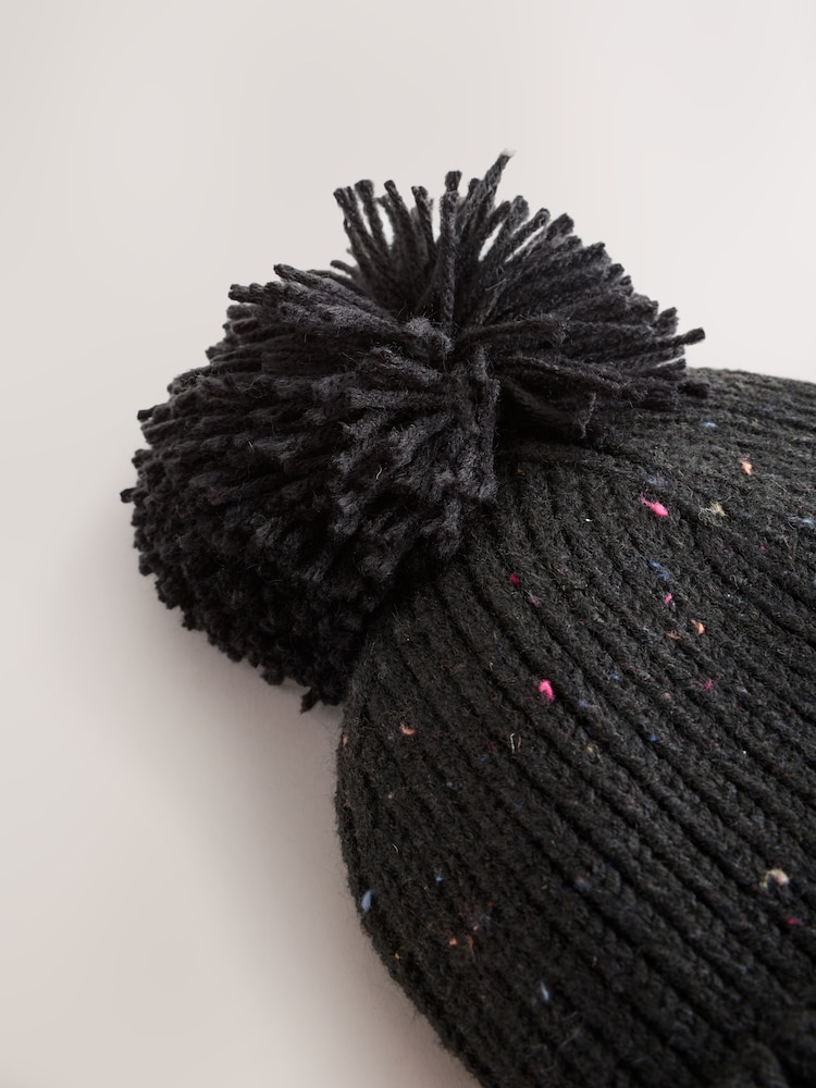 Charcoal Grey Sonic The Hedgehog Pom Beanie (3-16yrs) - Image 3 of 3