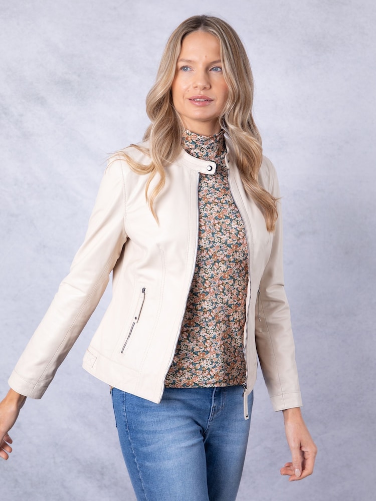 Lakeland Leather Parchment Threlkeld Jacket - Image 7 of 9