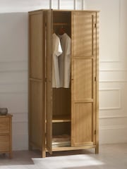 Julian Bowen Oak Coxmoor Double Wardrobe - Image 10 of 10