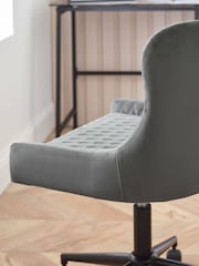 Julian Bowen Grey Luxe Office Chair - Image 10 of 13