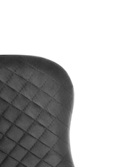 Julian Bowen Grey Luxe Office Chair - Image 11 of 13