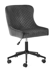 Julian Bowen Grey Luxe Office Chair - Image 2 of 13