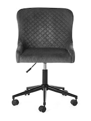 Julian Bowen Grey Luxe Office Chair - Image 3 of 13