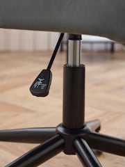 Julian Bowen Grey Luxe Office Chair - Image 7 of 13
