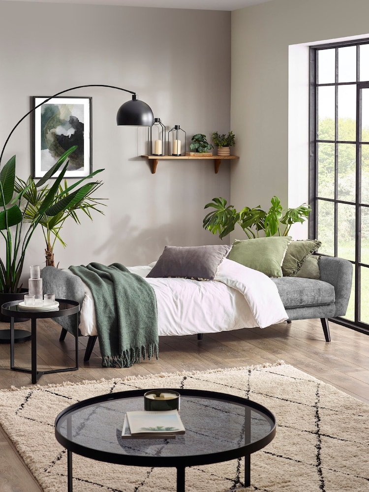 Julian Bowen Grey Monza Sofa Bed - Image 7 of 7