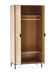 Julian Bowen Beige Sia Double Wardrobe - Image 4 of 9