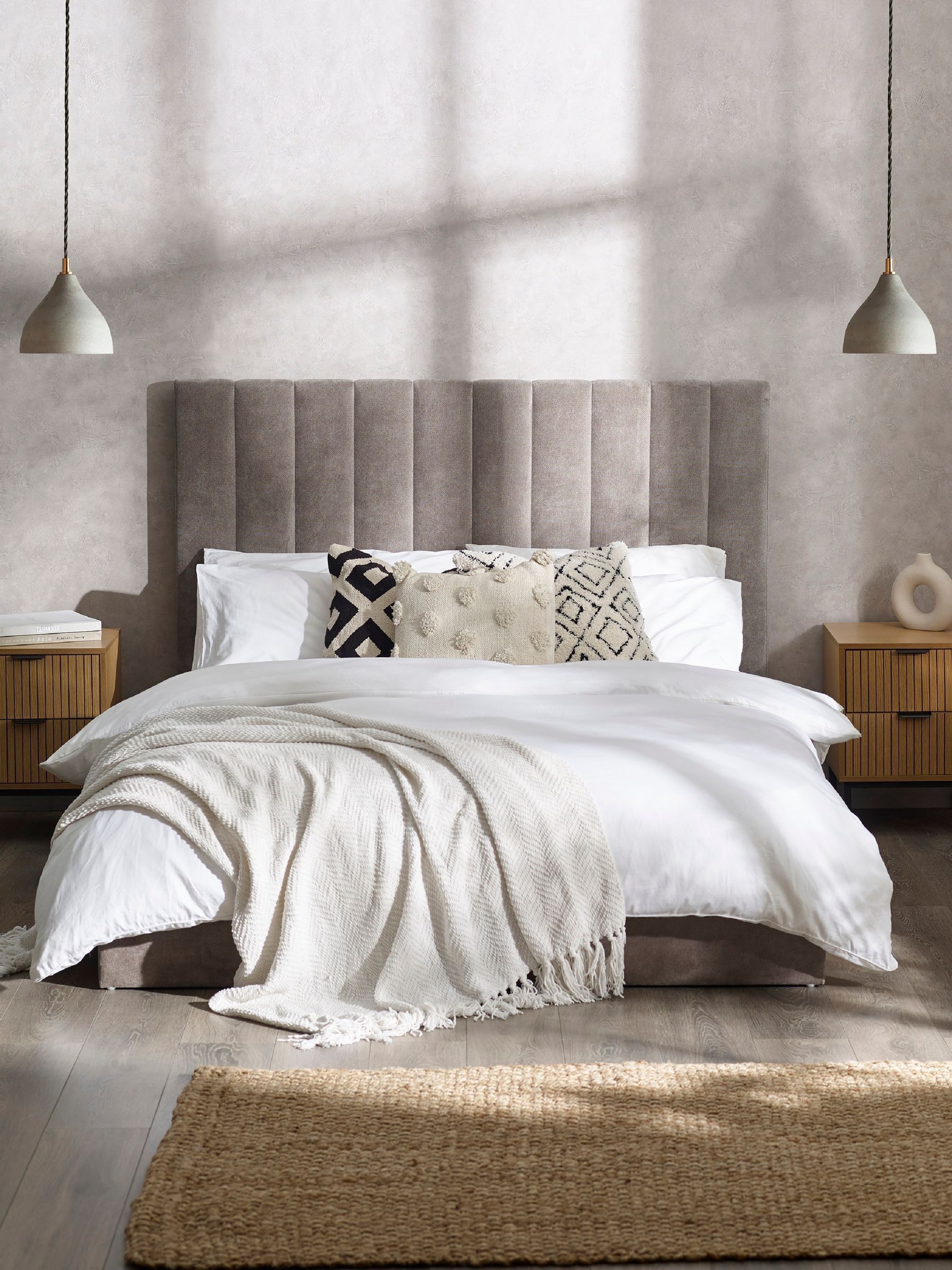 Julian Bowen Eloise King Size Sahara Chenille Storage Bed - Image 8