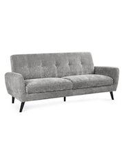 Julian Bowen Grey Monza 3 Seater Sofa - Image 2 of 10