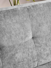 Julian Bowen Grey Monza 3 Seater Sofa - Image 5 of 10