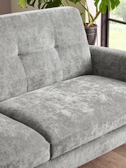 Julian Bowen Grey Monza 3 Seater Sofa - Image 7 of 10