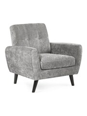 Julian Bowen Grey Monza Chair - Image 2 of 8