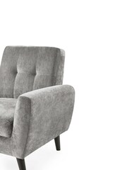 Julian Bowen Grey Monza Chair - Image 7 of 8