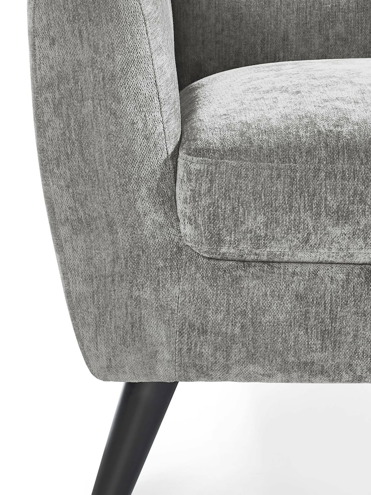 Julian Bowen Grey Monza Chair - Image 8 of 8