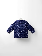 JoJo Maman Bébé Blue Quilted Jacket - Image 2 of 5