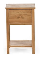 Julian Bowen Oak Coxmoor 1 Drawer - Image 3 of 10