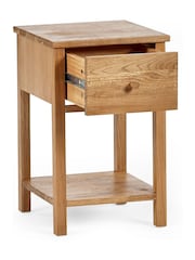 Julian Bowen Oak Coxmoor 1 Drawer - Image 4 of 10