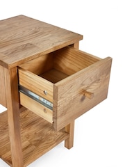 Julian Bowen Oak Coxmoor 1 Drawer - Image 7 of 10