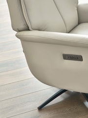 Julian Bowen Grey Sofia Dual Recliner - Image 3 of 9
