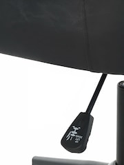 Julian Bowen Black Luxe Office Chair - Image 12 of 13