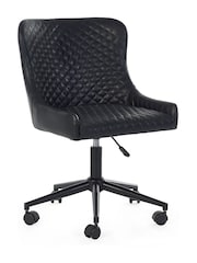 Julian Bowen Black Luxe Office Chair - Image 2 of 13