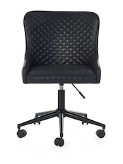 Julian Bowen Black Luxe Office Chair - Image 4 of 13