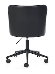 Julian Bowen Black Luxe Office Chair - Image 5 of 13