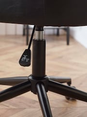 Julian Bowen Black Luxe Office Chair - Image 7 of 13