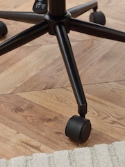 Julian Bowen Black Luxe Office Chair - Image 8 of 13