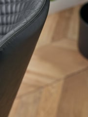 Julian Bowen Black Luxe Office Chair - Image 9 of 13