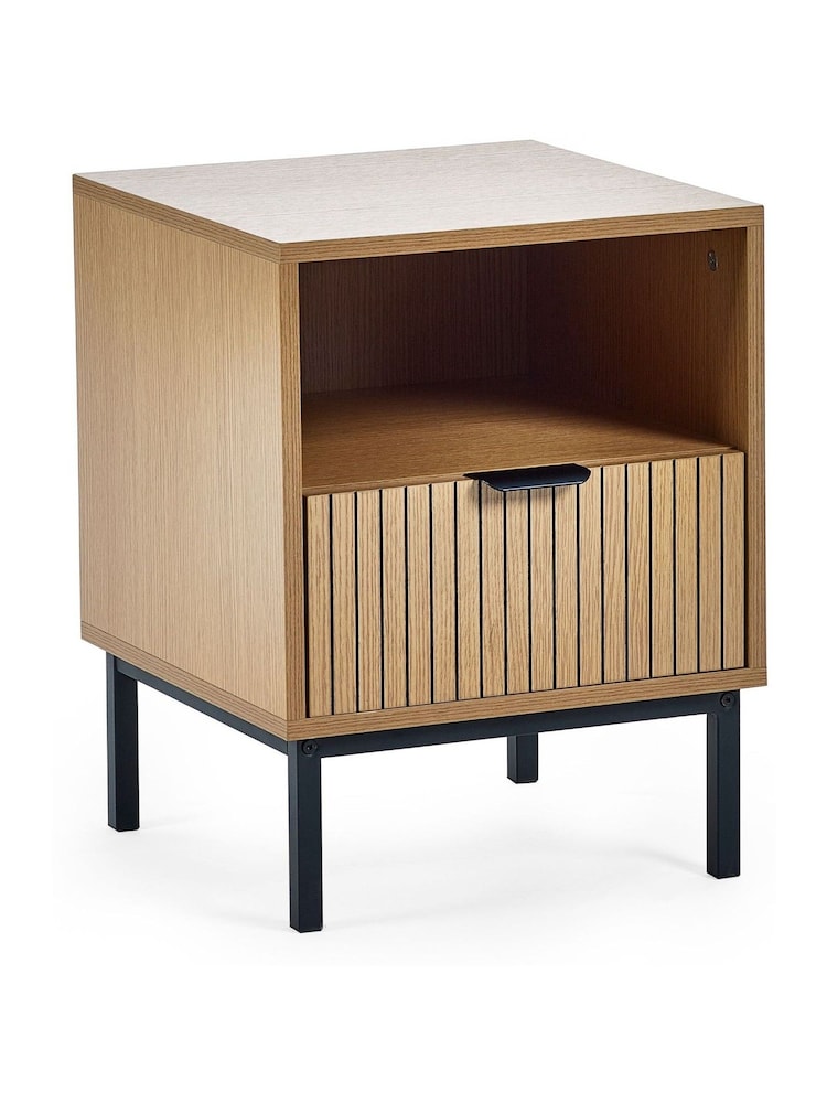 Julian Bowen Beige Sia Side Table - Image 2 of 9