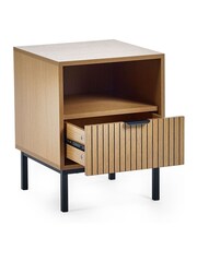 Julian Bowen Beige Sia Side Table - Image 4 of 9