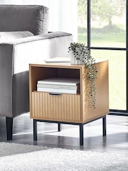 Julian Bowen Beige Sia Side Table - Image 9 of 9