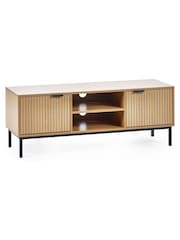 Julian Bowen Beige Sia TV Unit - Image 2 of 7