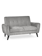Julian Bowen Grey Monza 2 Seater Sofa - Image 2 of 10