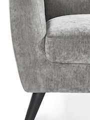 Julian Bowen Grey Monza 2 Seater Sofa - Image 8 of 10