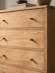 Julian Bowen Natural Coxmoor 5 Drawer Chest - Image 5 of 8