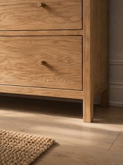 Julian Bowen Natural Coxmoor 5 Drawer Chest - Image 6 of 8
