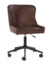 Julian Bowen Brown Luxe Office Chair - Image 2 of 13