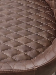 Julian Bowen Brown Luxe Office Chair - Image 6 of 13