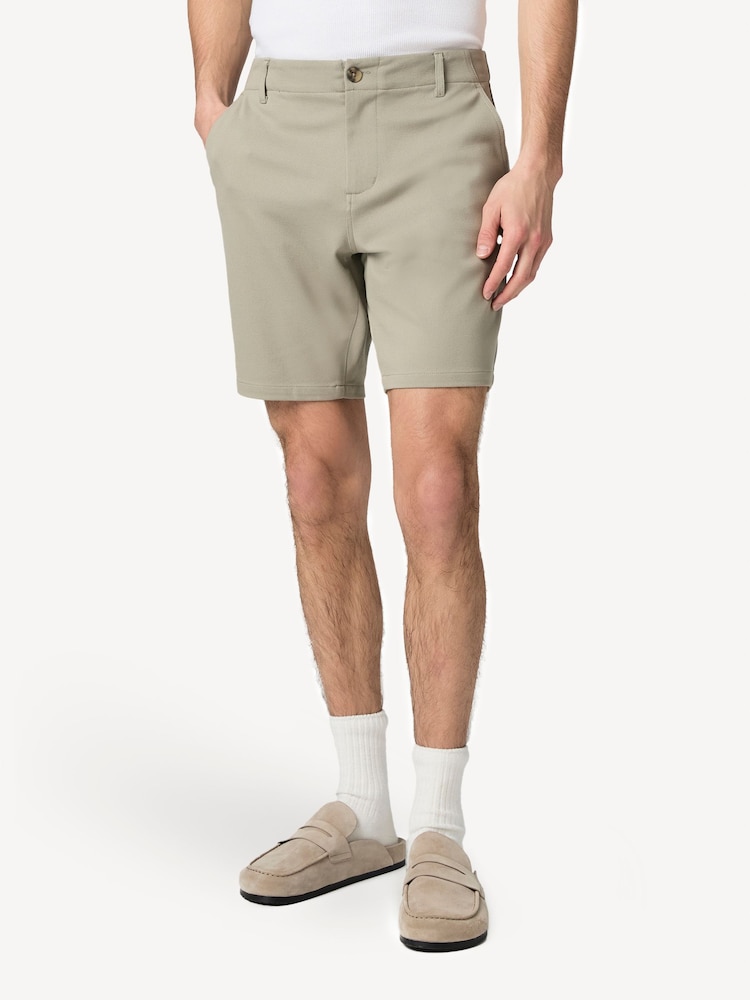 Paige Grey Rickson Dried Lemongrass Shorts - Image 1 of 5 Paige Grey Rickson Dried Lemongrass Shorts - Image 1 of 5