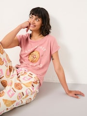 FatFace Breakfast In Bread T Shirt - Imagen 4 de 5