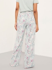 FatFace Lola Pale Blue Seal Pyjama Bottoms - Image 2 of 6