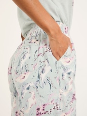 FatFace Lola Pale Blue Seal Pyjama Bottoms - Image 5 of 6