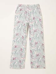 FatFace Lola Pale Blue Seal Pyjama Bottoms - Image 6 of 6