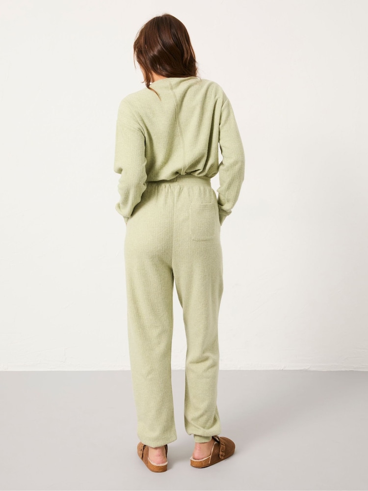 FatFace Pistachio Green Cuffed Lounge Bottoms - Image 2 of 5 FatFace Pistachio Green Cuffed Lounge Bottoms - Image 2 of 5