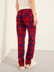 FatFace Eva Shelter Red Alpine Check Pyjama Bottoms - Image 2 of 6